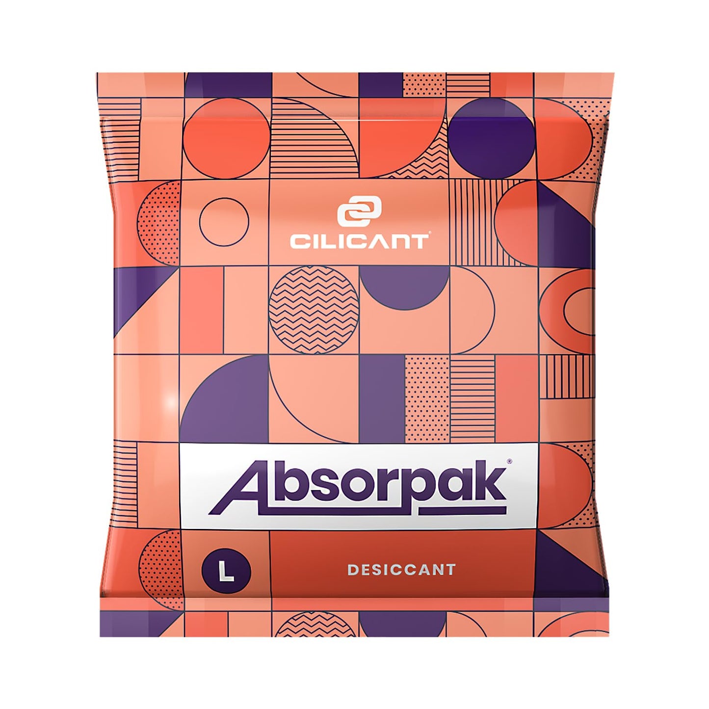 Absorpak Desiccant, White color, 40gm, 25 pack