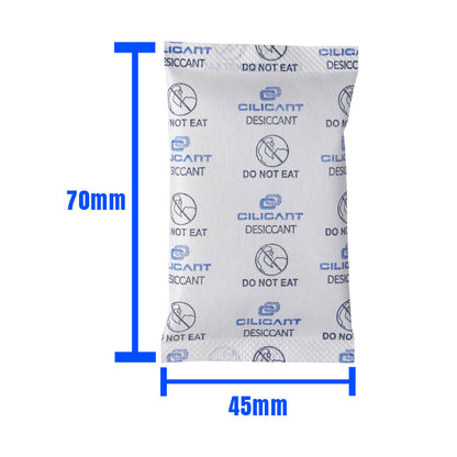 CILICANT SILICA GEL BLUE PACKETS