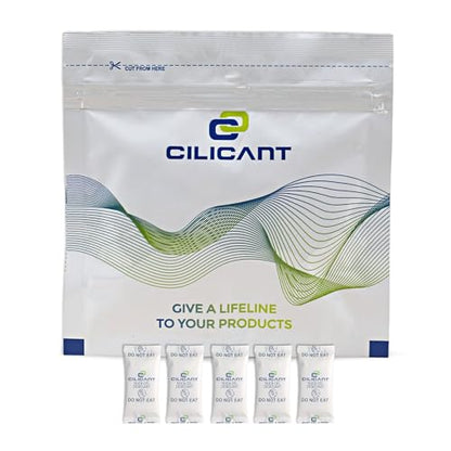 Cilicant Desiccant, White color, 1gm, 40 pack