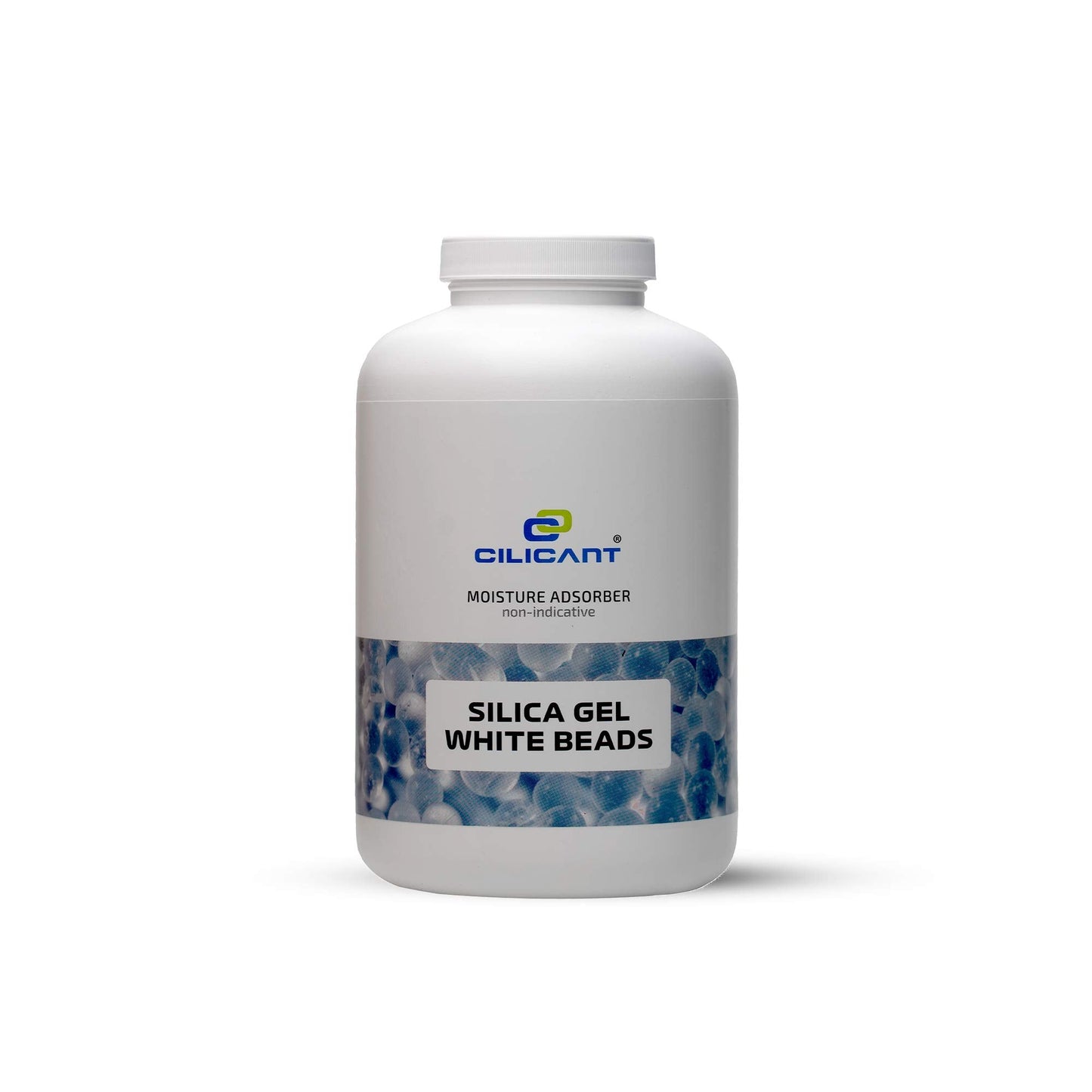 Cilicant SG Desiccant Beads, White color, 950ml, 1 pack