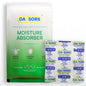 DAVSORB Moisture Absorber Packet - Prevent Fungus, Dampness & Musty Odour - (Approx 50 gm x 5 Packets), White Color