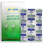 DAVSORB Moisture Absorber Packet - Prevent Fungus, Dampness & Musty Odour - (Approx 100 gm x 3 Packets), White Color