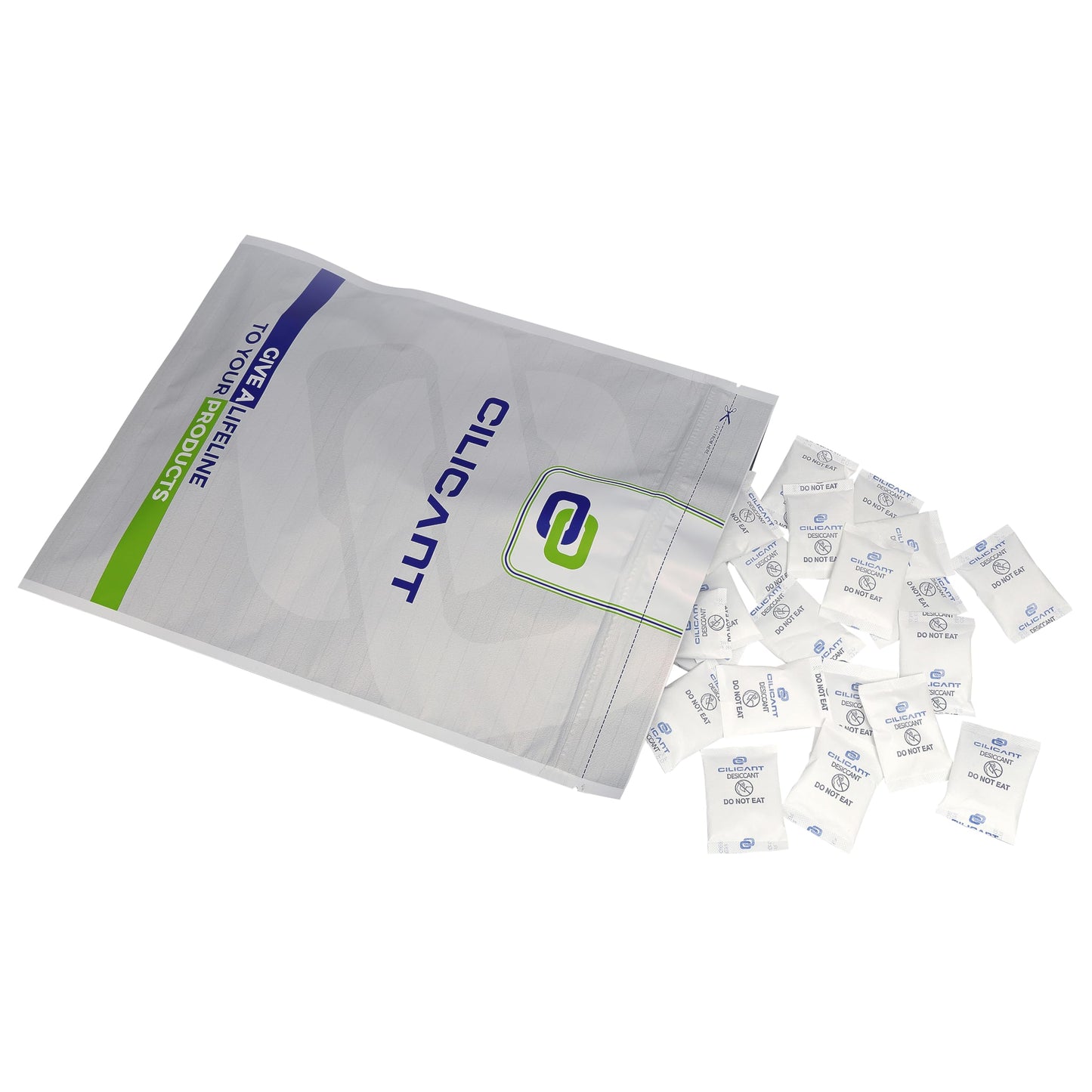 Cilicant Desiccant, White color, 5gm, 200 pack