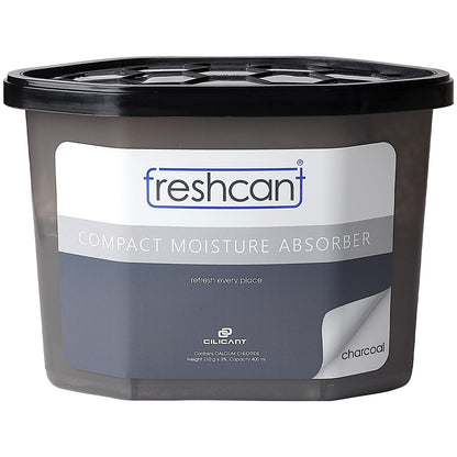 Freshcant Moisture Absorber, Charcoal color, 210gm, 1 pack