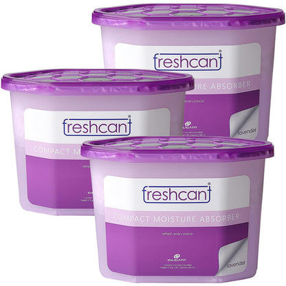 Freshcant Moisture Absorber, Lavender color, 210gm, 3 pack