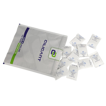 Cilicant Desiccant, White color, 5gm, 50 pack