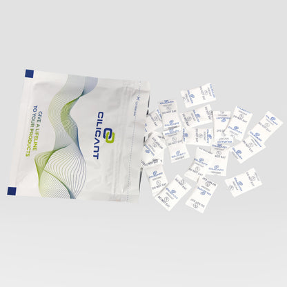 Cilicant Desiccant, White color, 1gm, 40 pack