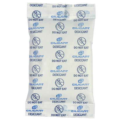 Cilicant Desiccant, White color, 25gm, 50 pack