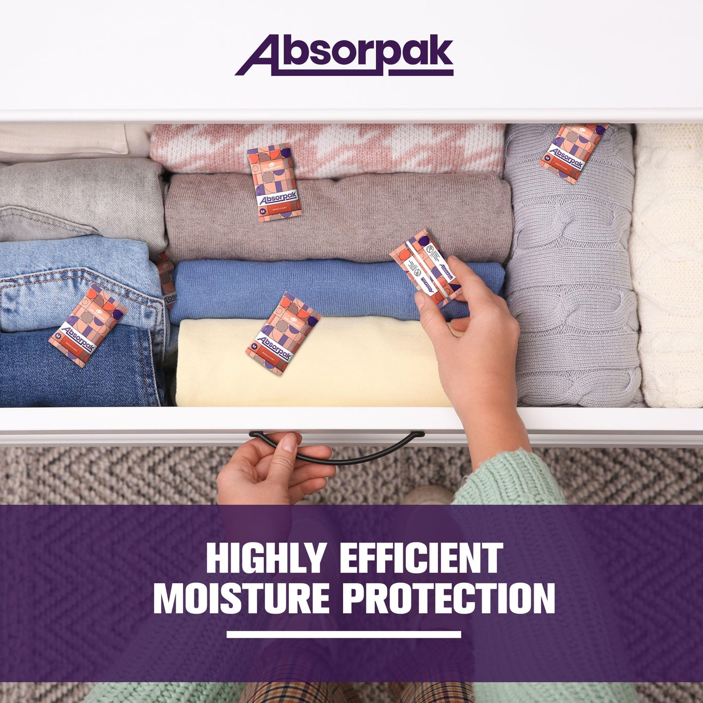 Absorpak Desiccant, White color, 5gm, 200 pack