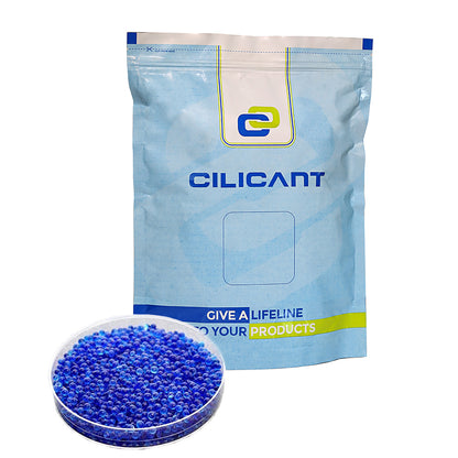 CILICAnT Blue Silica Gel Beads - Indicating Desiccant